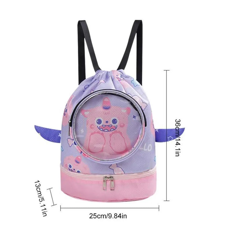 Bolsa Mochila de Praia Infantil