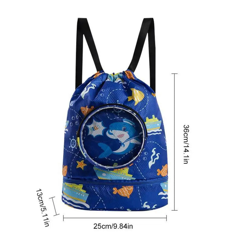 Bolsa Mochila de Praia Infantil