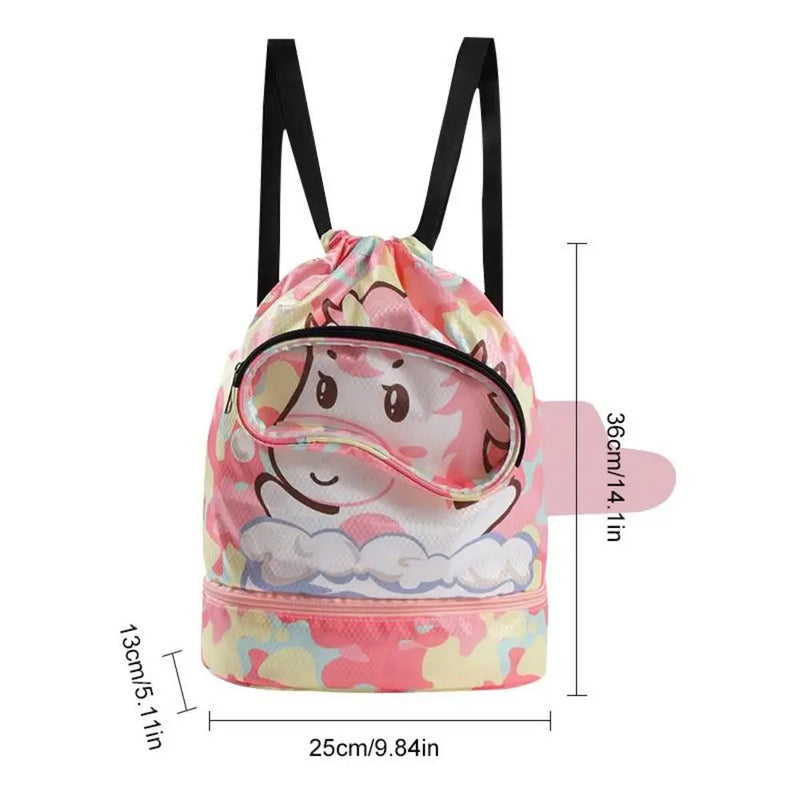 Bolsa Mochila de Praia Infantil