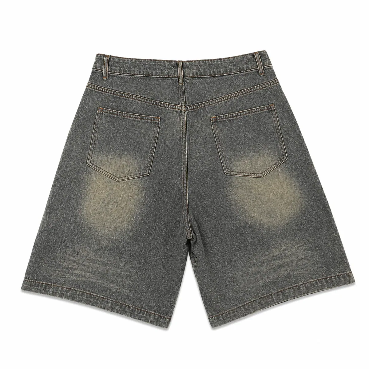 Vale Forever "Valley" Denim Shorts Grey — view 2