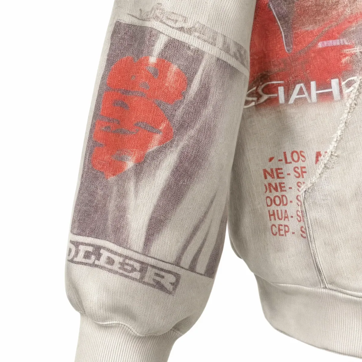 Vale Forever Diana World Peace Zip Hoodie Vintage Wash — view 5