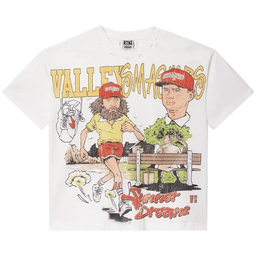 Vale Forever Endless Run Forest Tee - White — vale forever