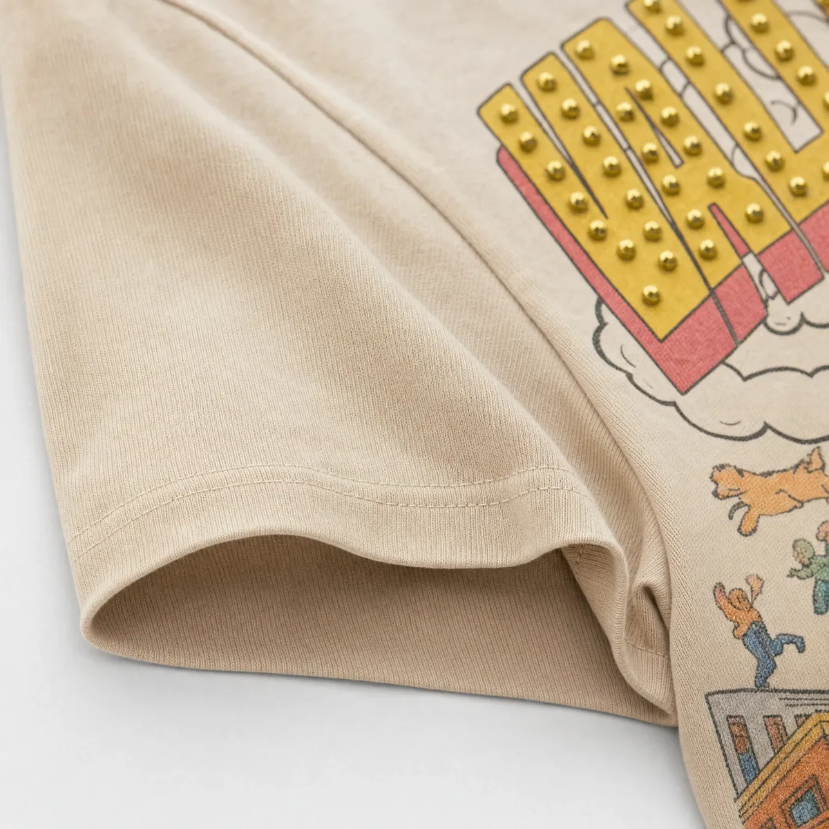Vale Forever Valley Dreams T-Shirt Beige — view 3