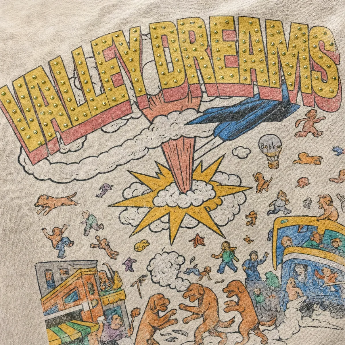 Vale Forever Valley Dreams T-Shirt Beige — view 4