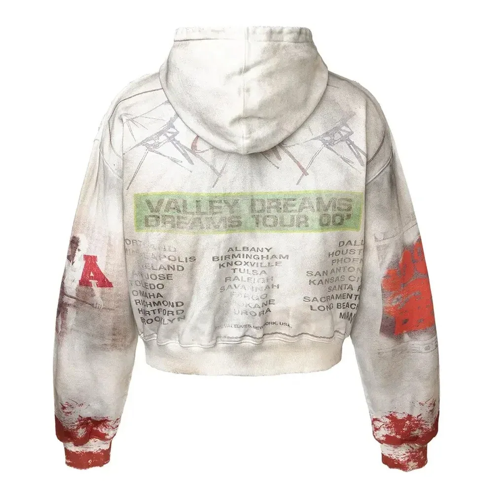 Vale Forever Diana World Peace Zip Hoodie Vintage Wash — view 2