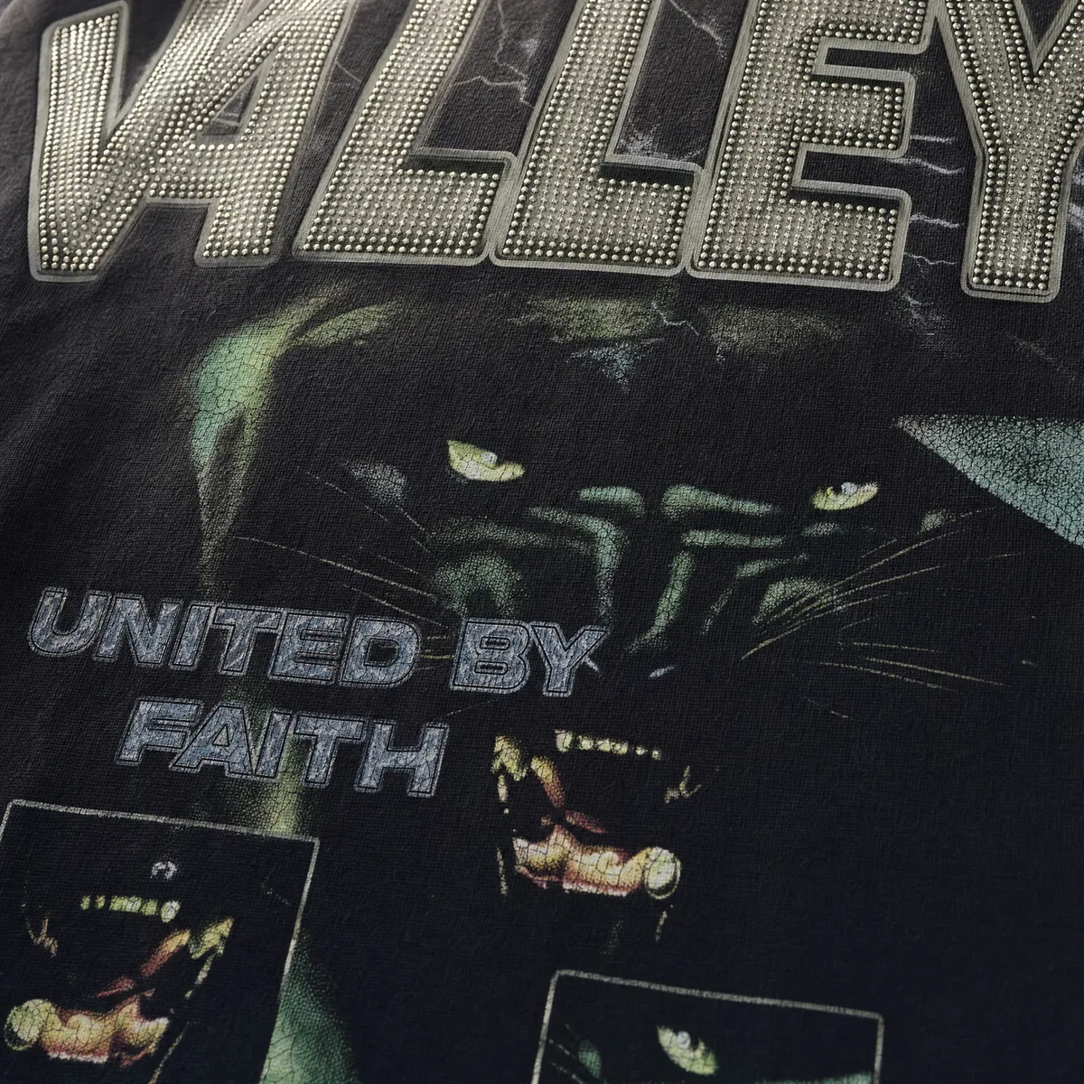 Vale Forever Valley USA Panther T-Shirt Black — view 4
